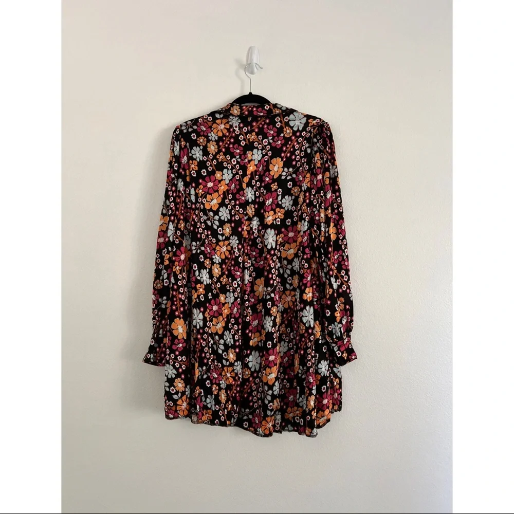 *NWT* FREE PEOPLE Floral Mini Dress - Picture 3 of 6